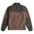 Topo Designs Subalpine Fleece Jacket - Women's - Peppercorn / Charcoal - back