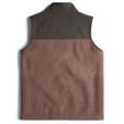 Topo Designs Subalpine Fleece Vest - Women's - Peppercorn / Charcoal - back