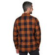 Flylow Handlebar Tech Flannel - Men's - Copper / Black - back