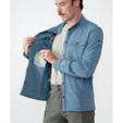 Strafe Highlands Shirt Jacket - Men's - Storm Cloud Blue - detail
