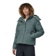 Patagonia Downdrift Jacket - Women's - Nouveau Green - on model