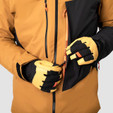 Salewa Sella 3L PTX Jacket - Men's - Golden Brown - detail