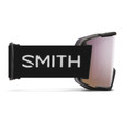 Smith Squad XL Goggle - Black / ChromaPop Everyday Rose Gold Mirror - side
