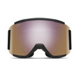 Smith Squad XL Goggle - Black / ChromaPop Everyday Rose Gold Mirror - front