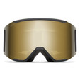 Smith Squad MAG Goggle - Black / ChromaPop Sun Black Gold Mirror - front