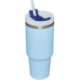 Stanley The Quencher Travel Tumbler - 30 oz - Cornflower - back