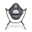 NEMO Stargaze Reclining Camp Chair - Black Pearl - back