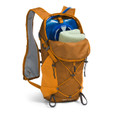 The North Face Trail Lite 12 Backpack - Timber Tan / Citrine Yellow - open