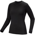 Arc'teryx - Rho Merino Wool LS Crew - Women's - Black