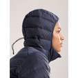 Arc'teryx Cerium Hoody - Women's - Black Sapphire - on model