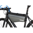 CamelBak M.U.L.E. Frame Pack - 4.5L - Wolf Grey - on bike