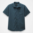 Prana Tinline Shirt - Standard Fit - Men's - Grey Blue Water