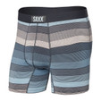 Saxx Vibe Boxer Brief - Men's - Hazy Stripe / Washed Blue