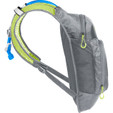 CamelBak Mini M.U.L.E. Hydration Pack - Kid's - Metal Grey / Green - side