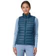 Patagonia Down Sweater Vest - Women's - Lagom Blue - on model