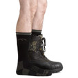 Darn Tough Hunter Boot Sock Midweight Full Cushion - Men's - Charcoal - on model