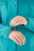 Rab Arc Eco Jacket - Women's - Storm Green - Cuffs