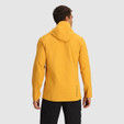 Outdoor Research Freewheel Half Zip Hoodie - Men's - Caramel - on model