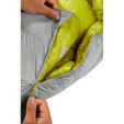 Rab Mythic 600 sleeping bag - Cloud - detail