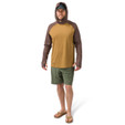 Flylow Bandit Shirt - Men's - Rye / Coffee - on model