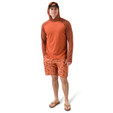 Flylow Bandit Shirt - Men's - Sedona / Cinnamon - on model