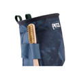 Petzl Saka Chalk Bag - Dark Gray - brush holders