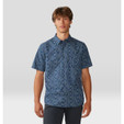 Mountain Hardwear Big Cottonwood Short Sleeve Shirt - Men's - Zinc Dot Geo Print - Front