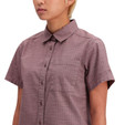 Topo Designs Dirt Desert Shirt - Short Sleeve - Women's - Peppercorn Terrain - detail