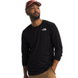 The North Face Shadow Long-Sleeve - Men's - TNF Black - on model