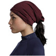 Buff Merino Lightweight - Garnet - on model