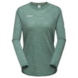 Mammut Tree Wool FL Longsleeve - Women's - Dark Jade Melange