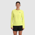 Outdoor Research ActiveIce Spectrum Sun Long Sleeve Tee - Women's - Limonata - on model