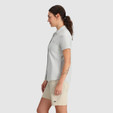 Outdoor Research Astroman Short Sleeve Sun Shirt - Women's - Pebble - on model
