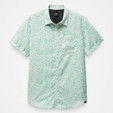 Prana Lost Sol Printed Short Sleeve Shirt - Men's - Chalk Sharkstooth