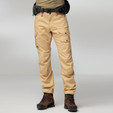 Fjallraven Vidda Pro Lite Trousers - Men's - Dune Beige - on model