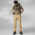 Fjallraven Vidda Pro Lite Trousers - Men's - Dune Beige - on model