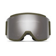 Smith Squad XL Goggle - Forest / ChromaPop Sun Platinum Mirror - front