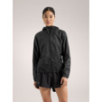 Arc'teryx Norvan Windshell Hoody - Women's - Black / Graphite - on model