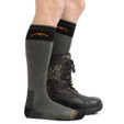 Darn Tough Hunting Over the Calf Extra Cushion - Men's - Forest - on model