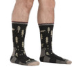 Darn Tough ABC Boot Sock Cushion - Men's - Black - on model