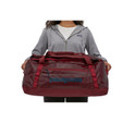 Patagonia Black Hole Duffel 55L - Wax Red - with model