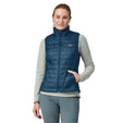 Patagonia Nano Puff Vest - Women's - Lagom Blue - on model