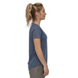 Patagonia Capilene Cool Trail Shirt - Women's - Classic Navy - On Model - Side