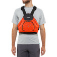 NRS Ninja PFD - Unisex - Flare - on model