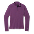 Smartwool Classic Thermal Merino Base Layer 1/4 Zip - Women's - Purple Iris Heather