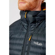 Rab - Microlight Alpine Jacket - Men's - Beluga - Model Front Zip Detail