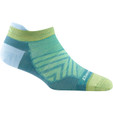 Darn Tough Run No Show Tab Ultra-Lightweight - Women's - Aqua