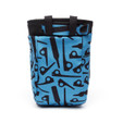 Black Diamond Gym Chalk Bag - Piton Print Back View