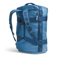 The North Face Base Camp Voyager Duffel 42L - Indigo Stone / Steel Blue / Shady Blue - backpack mode