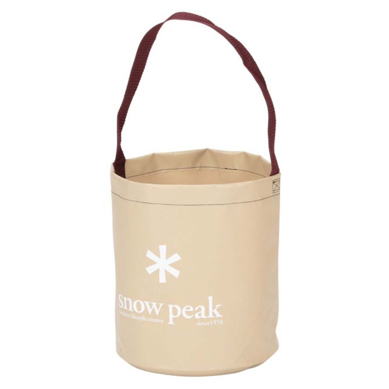 Snow Peak Camping Bucket Small | Camp Kitchen Accessories | Storage Bags